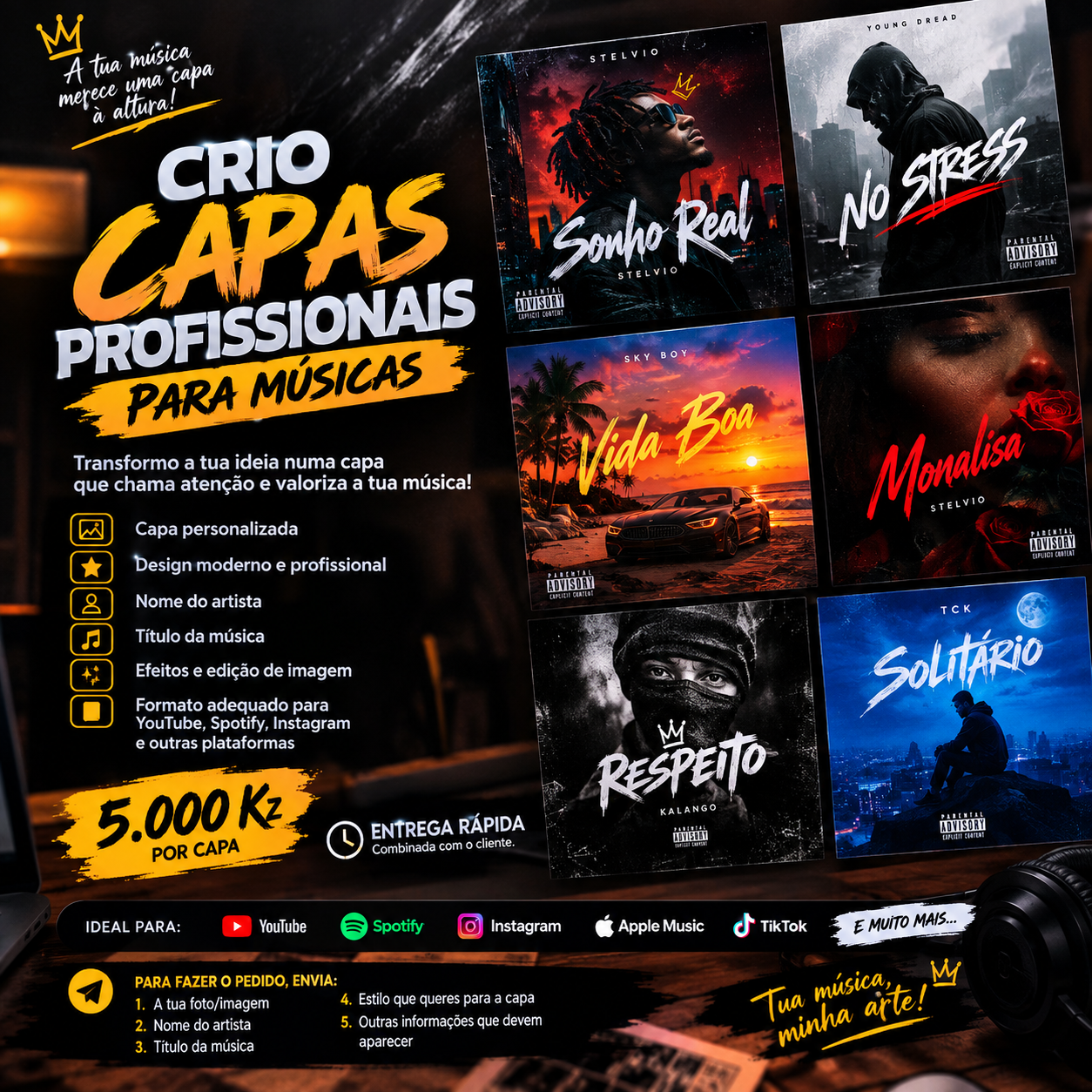 Capa para música 
